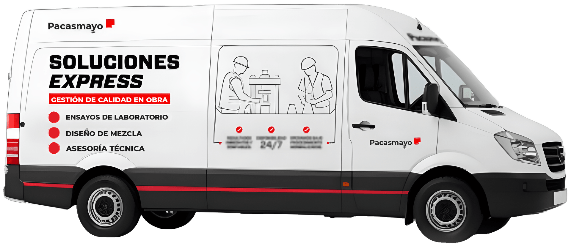 Unidad móvil Soluciones Express de Pacasmayo